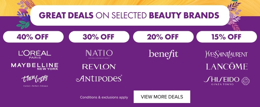 Great Deals on Selected Beauty Brands | SHOP NOW