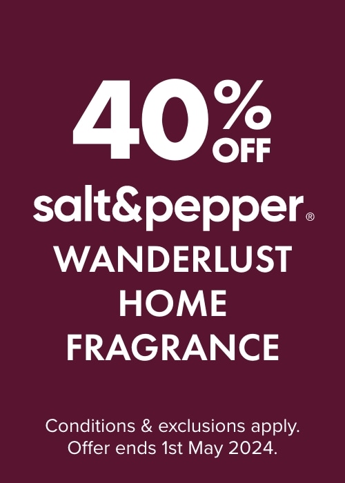 40% OFF Salt & Pepper Wanderlust Home Fragrance