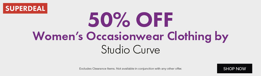50% OFF Women's Occasionwear Clothing by Studio Curve