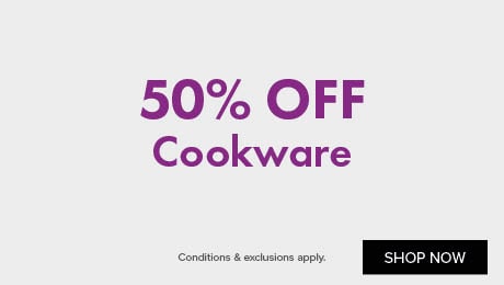 50% OFF Cookware