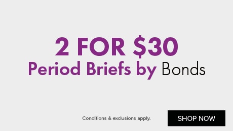 2 FOR $30 Period Briefs by Bonds