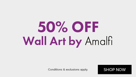 50% OFF Wall Art by Amalfi