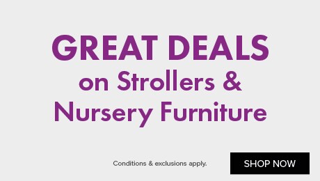 Great Deals on Strollers & Nursery Furniture