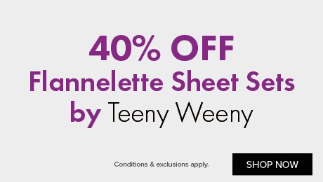 40% OFF Flannelette Sheet Sets by Teeny Weeny