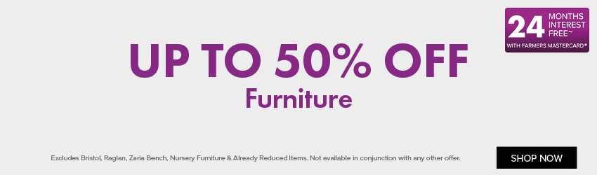 UP TO 50% OFF Furniture