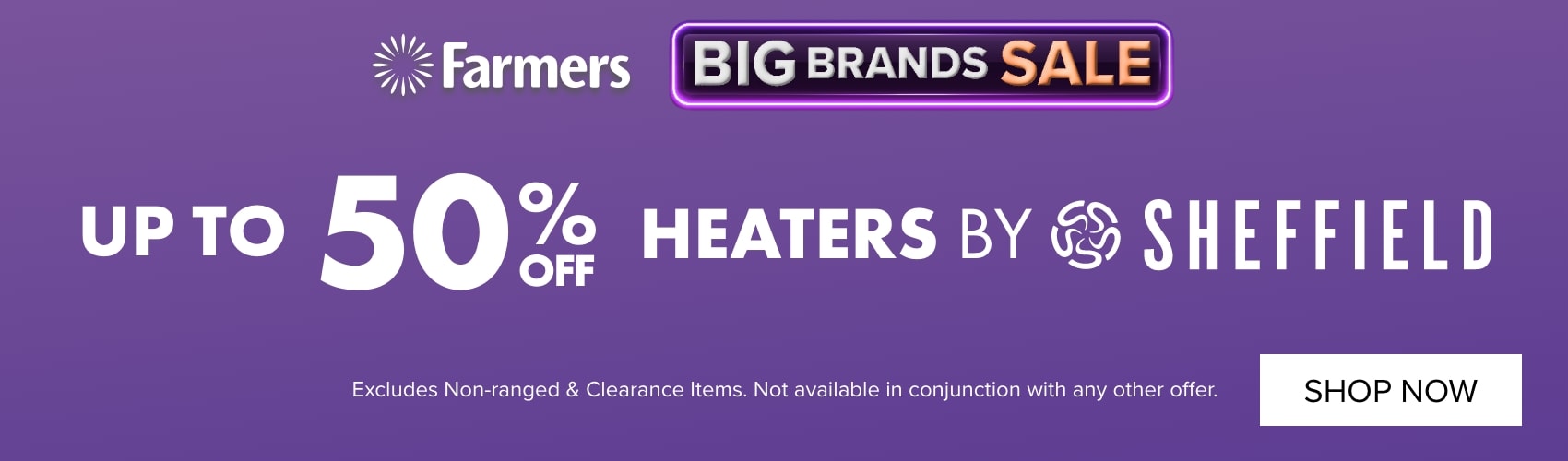 UP TO 50% OFF Heaters by Sheffield