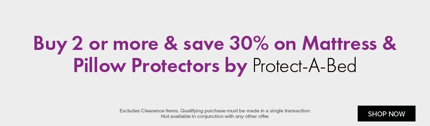Buy 2 or more & save 30% on Mattress & Pillow Protectors by Protect-A-Bed