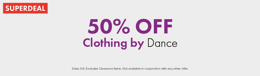 50% OFF Clothing by Dance