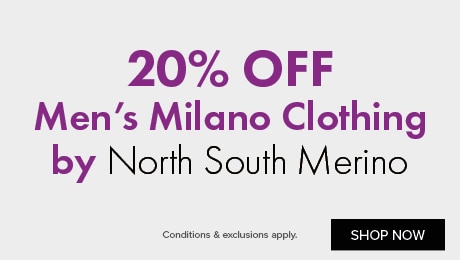 20% OFF on Men's Milano by North South