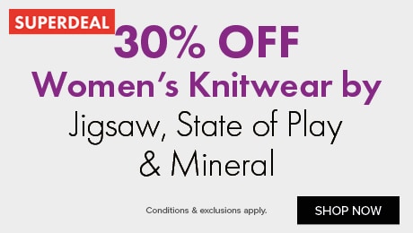 30% OFF Women’s Knitwear by Jigsaw, State of Play & Mineral