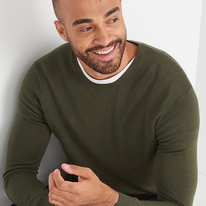 Men's Merino Jumpers and clothing