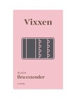 Vixxen 4 Hook Bra Extender Black product photo