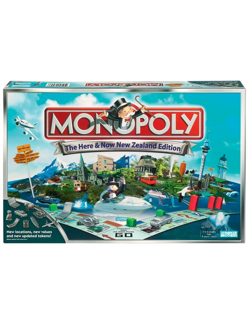 Hasbro Games Monopoly Here & Now NZ Edition product photo