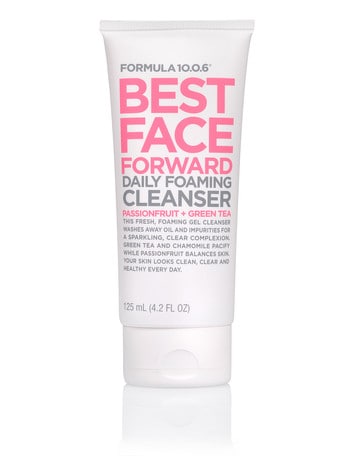 Formula 10.0.6 Best Face Forward Daily Foaming Cleanser, 125ml product photo