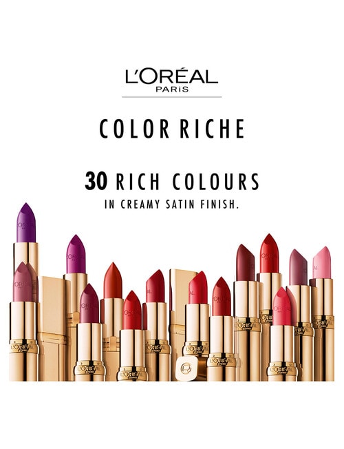 L'Oreal Paris Colour Riche Satin Lipstick, 297 Red Passion product photo View 06 L