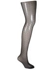 Columbine Fine Spot Patterned Tight, Black product photo View 02 S