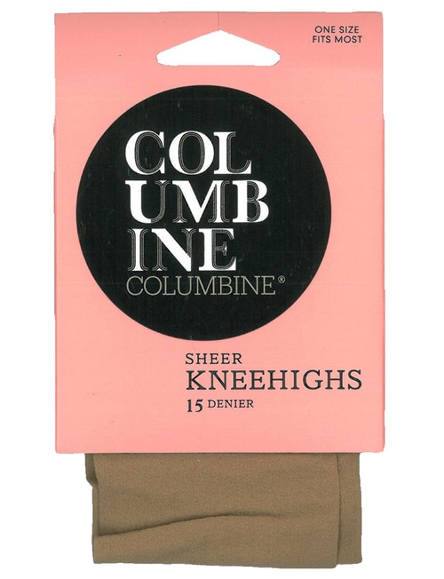 Columbine Sheer Knee-Highs, 15 Denier product photo