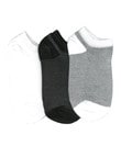 Columbine Mesh Knit Liner Sock, 3-Pack product photo View 02 S