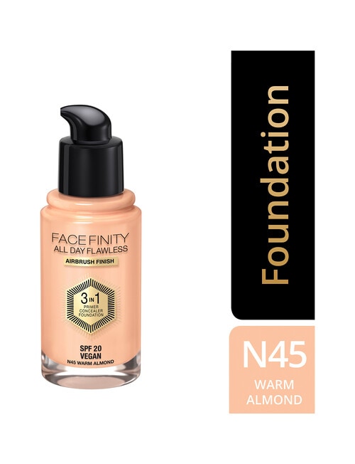 Max Factor Face Finity 3-in-1 Foundation- Warm Almond product photo View 05 L