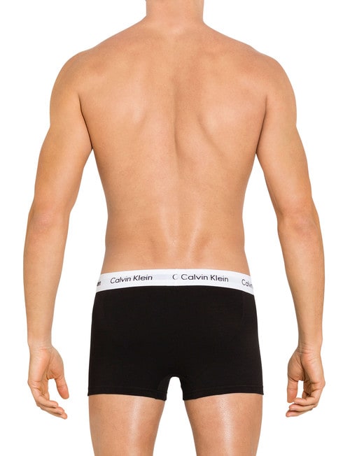 Calvin Klein Low Rise Trunk, 3-Pack product photo View 02 L