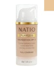 Natio Flawless Foundation, Light Honey product photo
