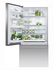 Fisher & Paykel 519L ActiveSmart Fridge Freezer with Ice & Water, Stainless Steel, RF522WDLUX5 product photo View 02 S