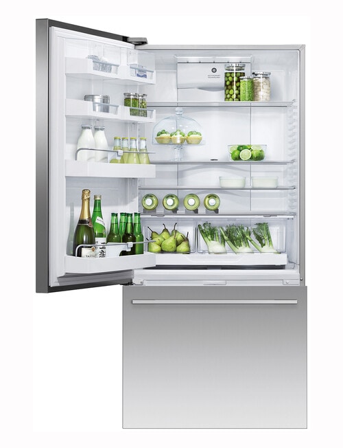 Fisher & Paykel 519L ActiveSmart Fridge Freezer with Ice & Water, Stainless Steel, RF522WDLUX5 product photo View 02 L