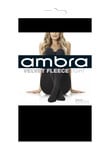 Ambra Velvet Fleece Tight, 200 Denier, Black product photo