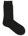 Columbine Merino Wool Comfort Top Sock product photo View 02 S