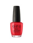 OPI Brazil Collection Red Hot Rio, 15ml product photo