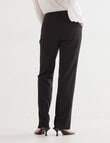Oliver Black Two-Way-Stretch Classic Pant, Regular-Length, Black product photo View 02 S