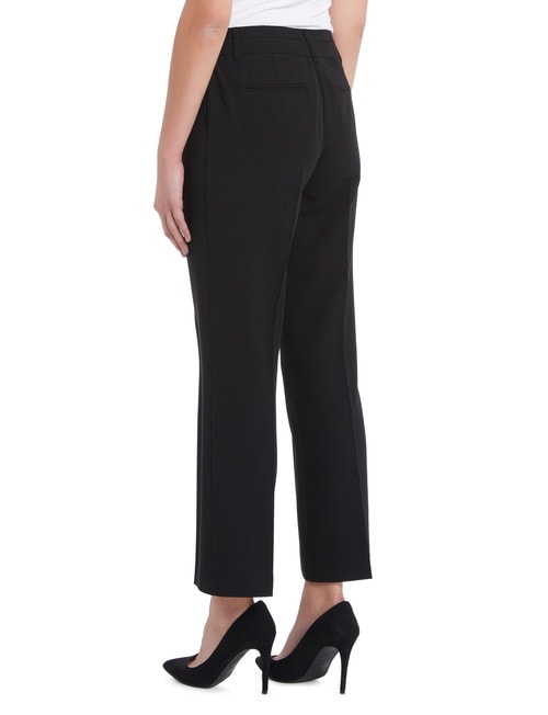 Oliver Black Two-Way-Stretch Classic Pant, Shorter-Length, Black product photo View 02 L