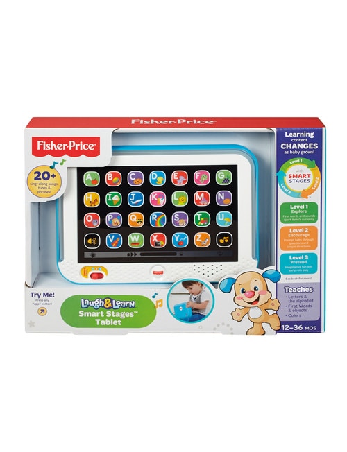Fisher Price Laugh & Learn Smart Stages Tablet, Assorted product photo View 03 L