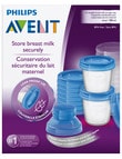 Avent Milk Storage Cups 180ml, 10-Pack product photo View 02 S