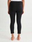 Bodycode Crop Legging, Black product photo View 02 S
