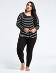 Bodycode Curve BC+ Full Length Leggings, Black product photo View 03 S