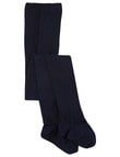 Columbine Cotton Rich Tight, Navy product photo View 02 S