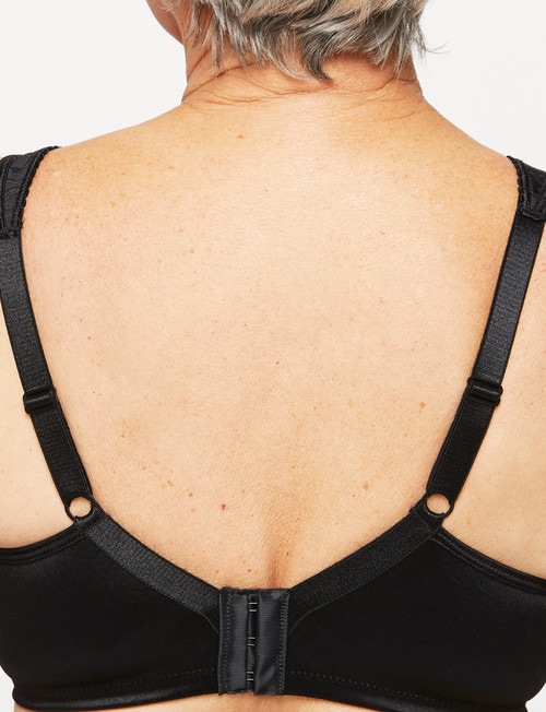 Playtex Ultimate Lift & Support Wirefree Bra Black, B-DD product photo View 03 L