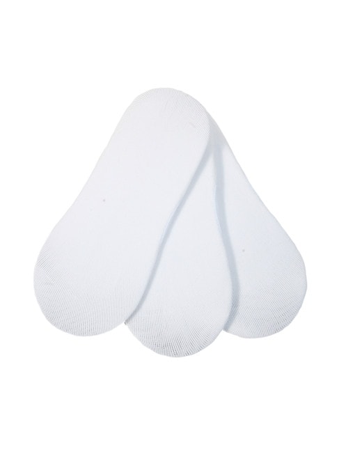 Simon De Winter Sockette, 3-Pack, Super Smooth White product photo View 03 L