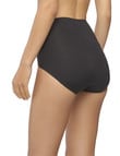 Jockey Woman No Ride Up Lace Full Brief Black product photo View 02 S