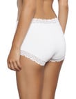 Jockey Woman Parisienne Classic Full Brief, White product photo View 02 S