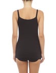 Jockey Woman Pure Comfort Cotton Ribbed Cami, Black product photo View 02 S