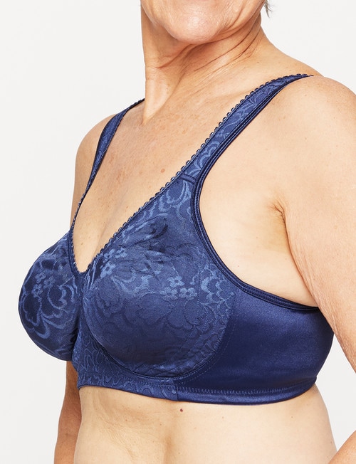 Playtex Ultimate Lift & Support Wirefree Bra, Blue Velvet product photo View 02 L