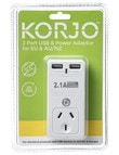 Korjo USB & Power Adaptor Europe/NZ product photo