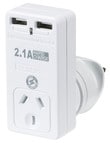 Korjo USB & Power Adaptor UK/NZ product photo View 02 S