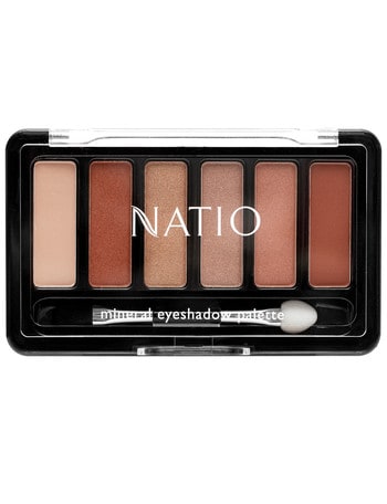 Natio Mineral Eyeshadow Palette, Sunset, 6g product photo