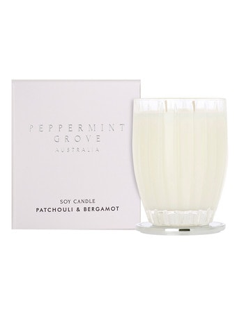 Peppermint Grove Candle, 700g, Patchouli & Bergamot product photo