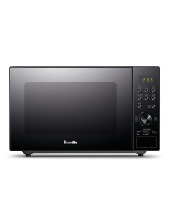 Breville Silhouette Flatbed Compact Microwave, LMO420BLK product photo