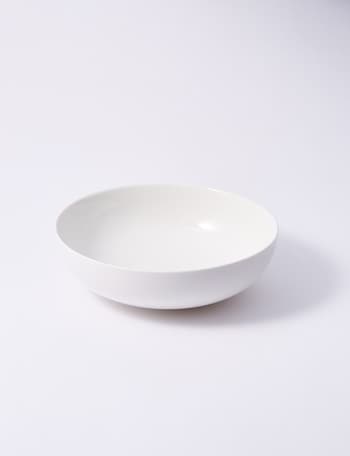 Alex Liddy Modern Coupe Pasta Bowl, White, 18.5cm product photo