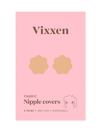 Vixxen Disposable Nipple Covers, 4-Pair Pack product photo